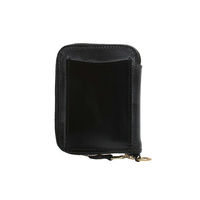 グレンロイヤル GLENROYAL ZIP AROUND SMALL WALLET 二つ折り財布 03-5866-BLACK メンズ レディース NEW BLACK WQ00052415