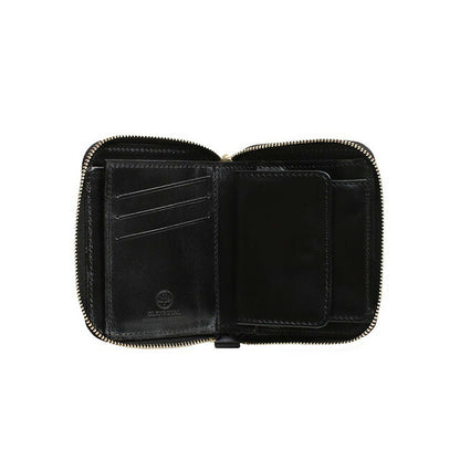 グレンロイヤル GLENROYAL ZIP AROUND SMALL WALLET 二つ折り財布 03-5866-BLACK メンズ レディース NEW BLACK WQ00052415