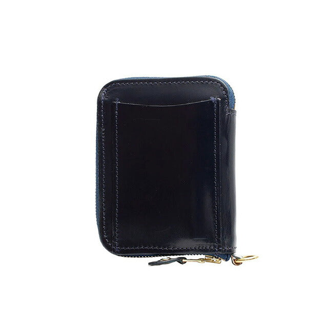 グレンロイヤル GLENROYAL ZIP AROUND SMALL WALLET 二つ折り財布 03-5866-DBL メンズ レディース DARK BLUE WQ00052417