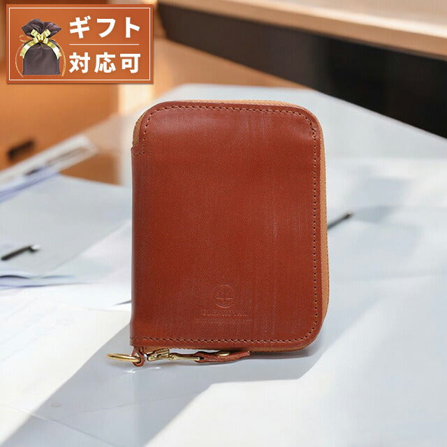 グレンロイヤル GLENROYAL ZIP AROUND SMALL WALLET 二つ折り財布 03-5866-TAN メンズ レディース OXFORD TAN WQ00052418