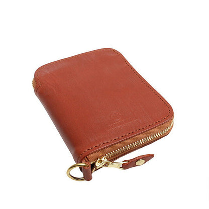 グレンロイヤル GLENROYAL ZIP AROUND SMALL WALLET 二つ折り財布 03-5866-TAN メンズ レディース OXFORD TAN WQ00052418