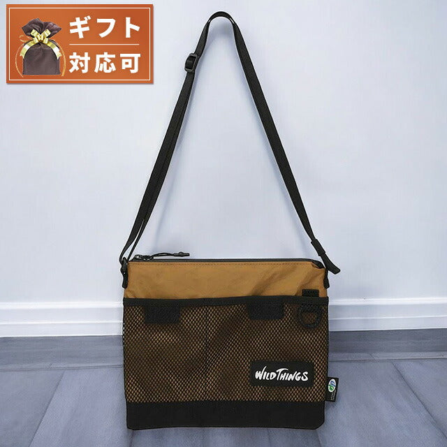 ワイルドシングス WILD THINGS SACOCHE (X-PAC&amp;SPECTRA) サコッシュ WT-380-1072-BEIGE メンズ BEIGE WQ00052442