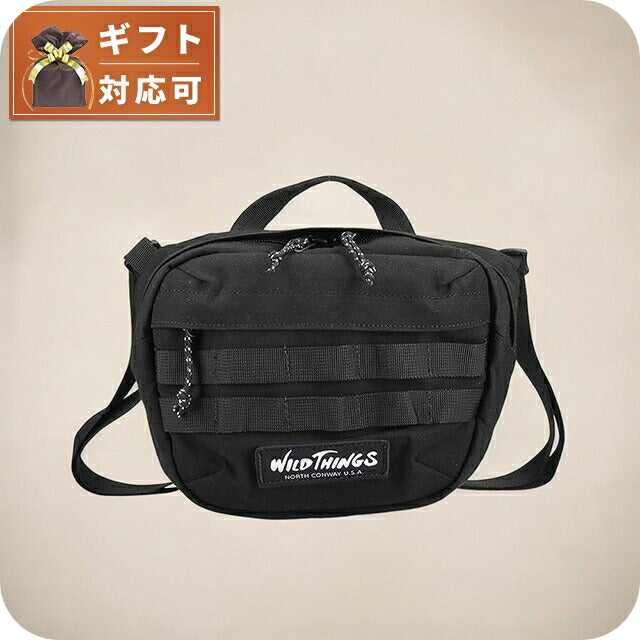 ワイルドシングス WILD THINGS ショルダーバッグ WT-380-3005-BLACK メンズ BLACK WQ00052457