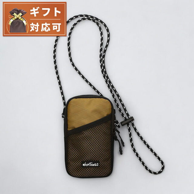 ワイルドシングス WILD THINGS ショルダーポーチ WT-380-3606-BEIGE メンズ BEIGE WQ00052460