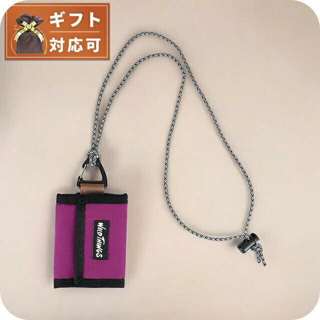 ワイルドシングス WILD THINGS 三つ折り財布 WT-380-3807-PURPLE メンズ PURPLE WQ00052466