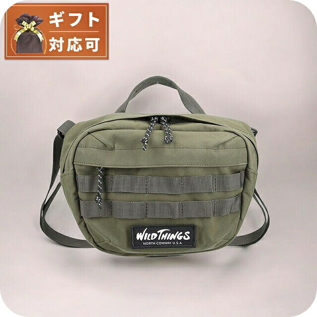 ワイルドシングス WILD THINGS ショルダーバッグ WT-380-3005-OLIVE メンズ OLIVE WQ00052522