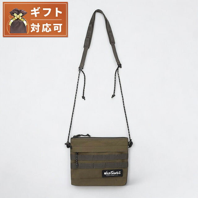 ワイルドシングス WILD THINGS サコッシュ WT-380-3006-OLIVE メンズ OLIVE WQ00052525