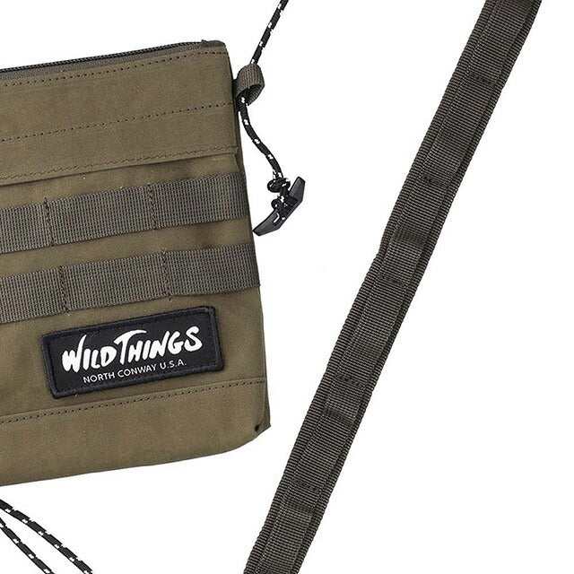 ワイルドシングス WILD THINGS サコッシュ WT-380-3006-OLIVE メンズ OLIVE WQ00052525