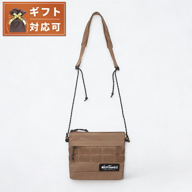 ワイルドシングス WILD THINGS サコッシュ WT-380-3006-BEIGE メンズ BEIGE WQ00052526