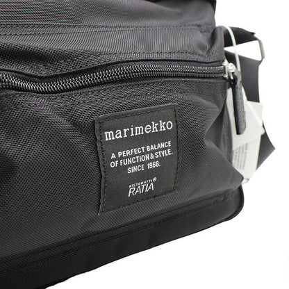 マリメッコ MARIMEKKO ROADIE MY THINGS BAG ショルダーバッグ 092519-999 レディース ブラック WQ00052530
