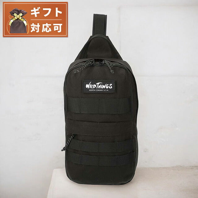 ワイルドシングス WILD THINGS ボディバッグ WT-380-3009-BLACK メンズ BLACK WQ00052538