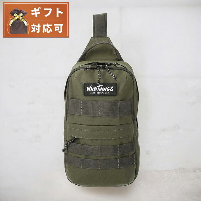 ワイルドシングス WILD THINGS ボディバッグ WT-380-3009-OLIVE メンズ OLIVE WQ00052539