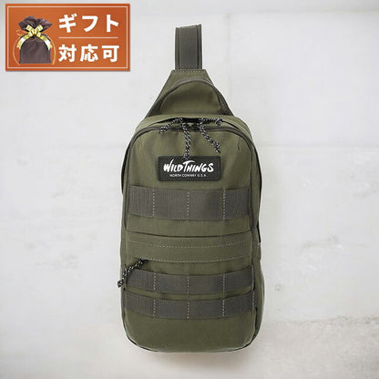 ワイルドシングス WILD THINGS ボディバッグ WT-380-3009-OLIVE メンズ OLIVE WQ00052539