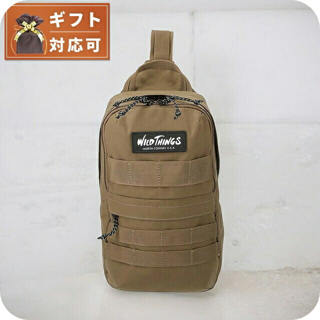 ワイルドシングス WILD THINGS ボディバッグ WT-380-3009-BEIGE メンズ BEIGE WQ00052540