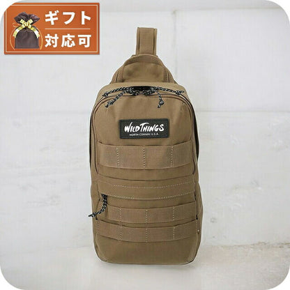 ワイルドシングス WILD THINGS ボディバッグ WT-380-3009-BEIGE メンズ BEIGE WQ00052540