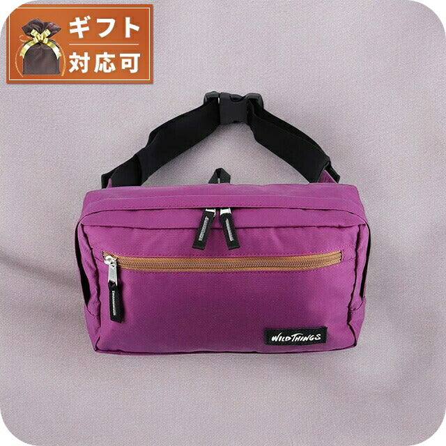 ワイルドシングス WILD THINGS ウエストバッグ WT-380-3803-PURPLE メンズ PURPLE WQ00052557