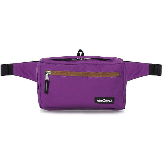 ワイルドシングス WILD THINGS ウエストバッグ WT-380-3803-PURPLE メンズ PURPLE WQ00052557