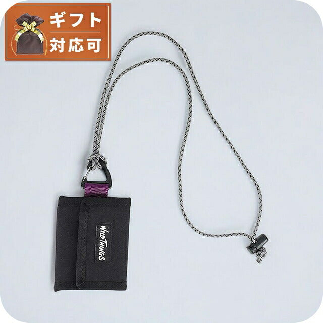 ワイルドシングス WILD THINGS ネックウォレット WT-380-3807-BLACK メンズ BLACK WQ00052572