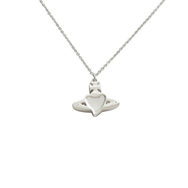 ヴィヴィアンウエストウッド VIVIENNE WESTWOOD DIAMANTE HEART ネックレス 630203BM-02P383-SHOPPER レディース シルバー WQ00052590