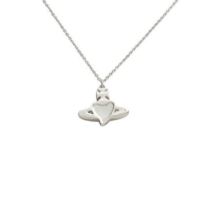 ヴィヴィアンウエストウッド VIVIENNE WESTWOOD DIAMANTE HEART ネックレス 630203BM-02P383-SHOPPER レディース シルバー WQ00052590