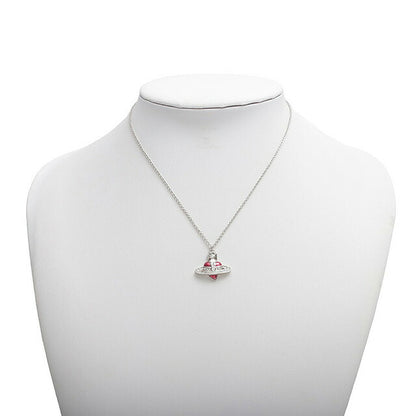 ヴィヴィアンウエストウッド VIVIENNE WESTWOOD DIAMANTE HEART ネックレス 630203BM-02P383-SHOPPER レディース シルバー WQ00052590