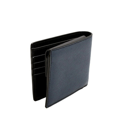 マイケルコース MICHAEL KORS 折りたたみ財布 二つ折り財布 ウォレット 36S4LHRF3L-NAVY メンズ ネイビー 紺 WQ00052595