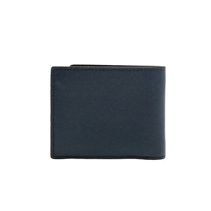 マイケルコース MICHAEL KORS 折りたたみ財布 二つ折り財布 ウォレット 36U9LHRF3L-NAVY メンズ ネイビー 紺 WQ00052598