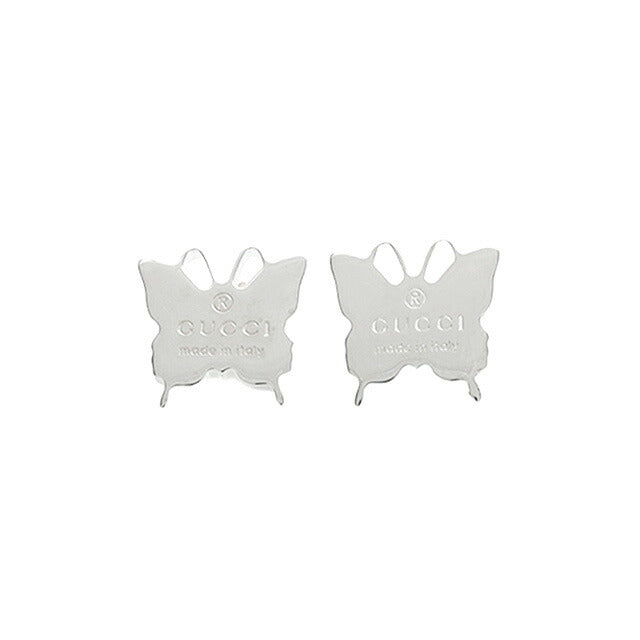 グッチ GUCCI ピアス 223985-J8400-8106 レディース シルバー バタフライ スタッズピアス アクセサリー シルバー925 WQ00052601