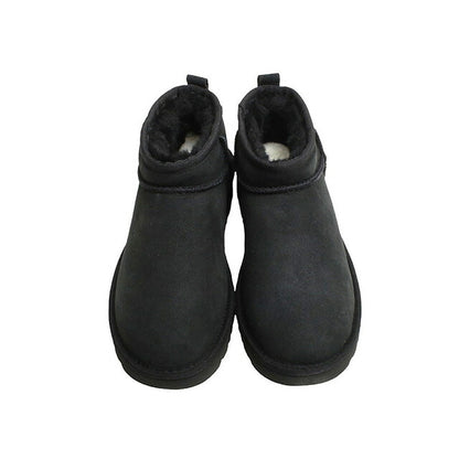 アグ UGG Classic Ultra Mini クラシックウルトラミニ ムートンブーツ 1116109-BLACK-7 レディース black 24.0cm 靴 WQ00052682