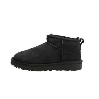 アグ UGG Classic Ultra Mini クラシックウルトラミニ ムートンブーツ 1116109-BLACK-7 レディース black 24.0cm 靴 WQ00052682