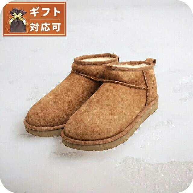 アグ UGG Classic Ultra Mini クラシックウルトラミニ ムートンブーツ 1116109-CHESTNUT-6 レディース chestnut 23.0cm 靴 WQ00052684