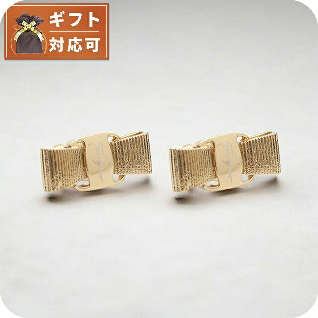 フェラガモ FERRAGAMO ピアス 760546-998984 レディース ゴールド アクセサリ WQ00052830