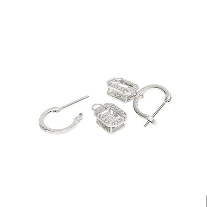 スワロフスキー SWAROVSKI Una ピアス アクセサリー 5638495 レディース ホワイト WQ00052948