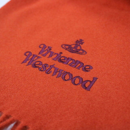ヴィヴィアンウエストウッド VIVIENNE WESTWOOD マフラー 24-W00Q7-C409 レディース メンズ テラコッタ マフラー WQ00052969
