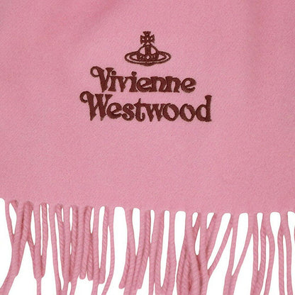 ヴィヴィアンウエストウッド VIVIENNE WESTWOOD マフラー 24-W00Q7-G401 レディース メンズ ピンク マフラー WQ00052970