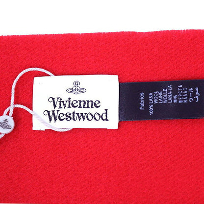 ヴィヴィアンウエストウッド VIVIENNE WESTWOOD マフラー 24-W00Q7-H401 レディース メンズ レッド マフラー WQ00052972