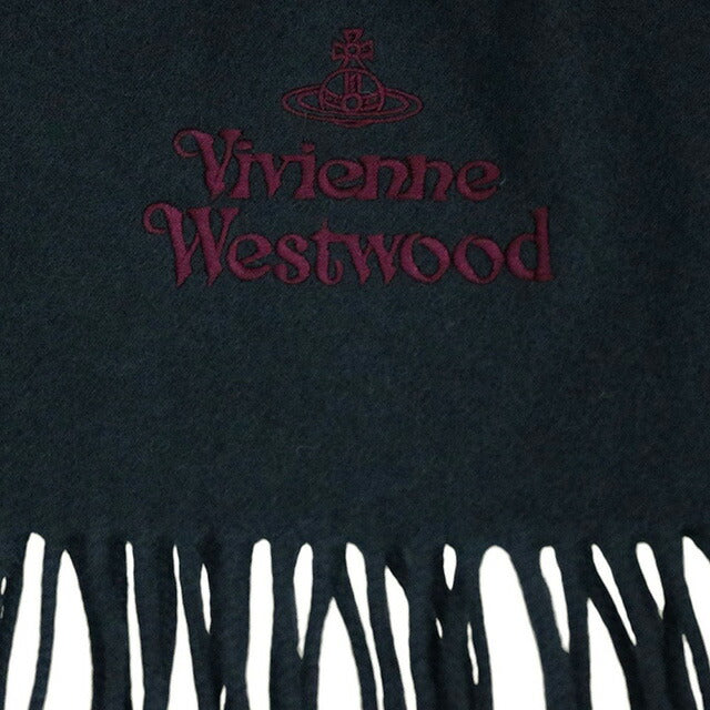 ヴィヴィアンウエストウッド VIVIENNE WESTWOOD マフラー 24-W00Q7-P408 レディース メンズ ダークグレー マフラー WQ00052977