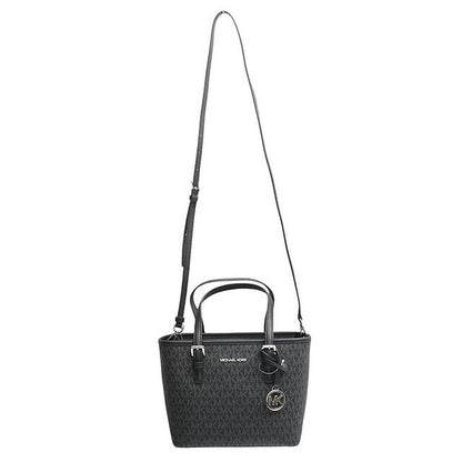 マイケルコース MICHAEL KORS JET SET TRAVEL XS CRYL CONV TZ TOTE トートバッグ 35T9STVT0B-BLACK レディース ブラック WQ00053016