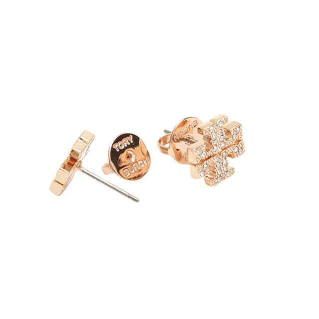 トリーバーチ TORY BURCH KIRA PAVE STUD EARRING ピアス 53423-696 レディース アクセサリー ローズゴールド WQ00053019