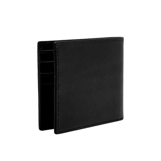 アーペーセー A.P.C. SMALL LEATHER GOODS PORTEFEUILLE ALY 二つ折り財布 H63153-PXBJQ-LZZ メンズ ブラック WQ00053070