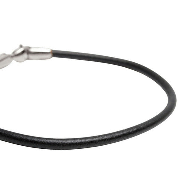 ダニエルウェリントン DANIEL WELLINGTON Leather Bracelet 2.8 Sheffield S 195mm ブレスレット DW00400709 レディース メンズ シルバー ブラック WQ00053532