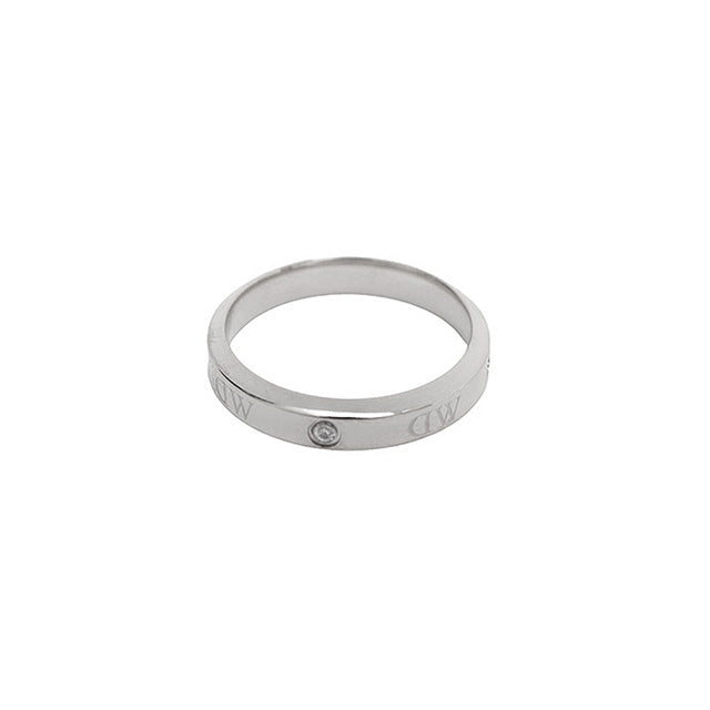 ダニエルウェリントン DANIEL WELLINGTON Classic Lumine Ring S 66 リング アクセサリー 指輪 DW00400241 レディース メンズ シルバー WQ00053749
