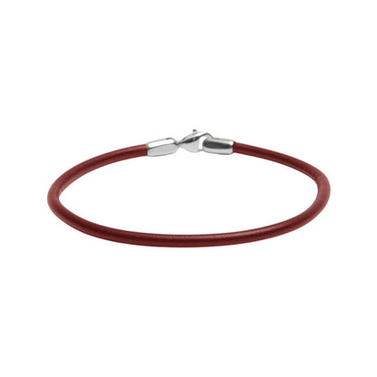 ダニエルウェリントン DANIEL WELLINGTON Leather Bracelet 2.8 St Mawes S 175mm ブレスレット DW00400715 レディース メンズ シルバー ブラウン WQ00053776