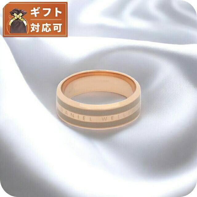 ダニエルウェリントン DANIEL WELLINGTON Emalie Ring Desert Sand RG 58 リング アクセサリー 指輪 DW00400058 レディース メンズ ローズゴールド ベージュ WQ00053813