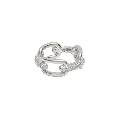 ダニエルウェリントン DANIEL WELLINGTON Crystal Link Ring 70 S リング DW00400624 レディース メンズ シルバー リング WQ00054020