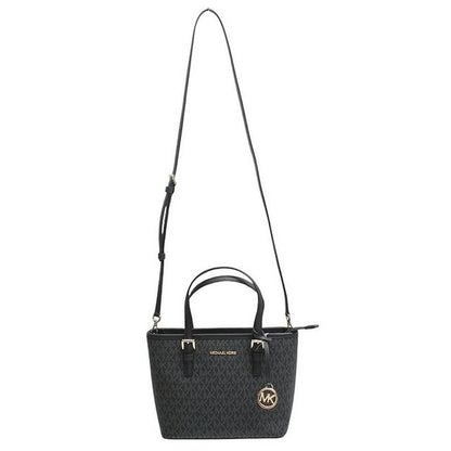 マイケルコース MICHAEL KORS JET SET TRAVEL XS CRYAL CONV TZ TOTE トートバッグ 35T9GTVT0B-BLACK レディース ブラック WQ00054051