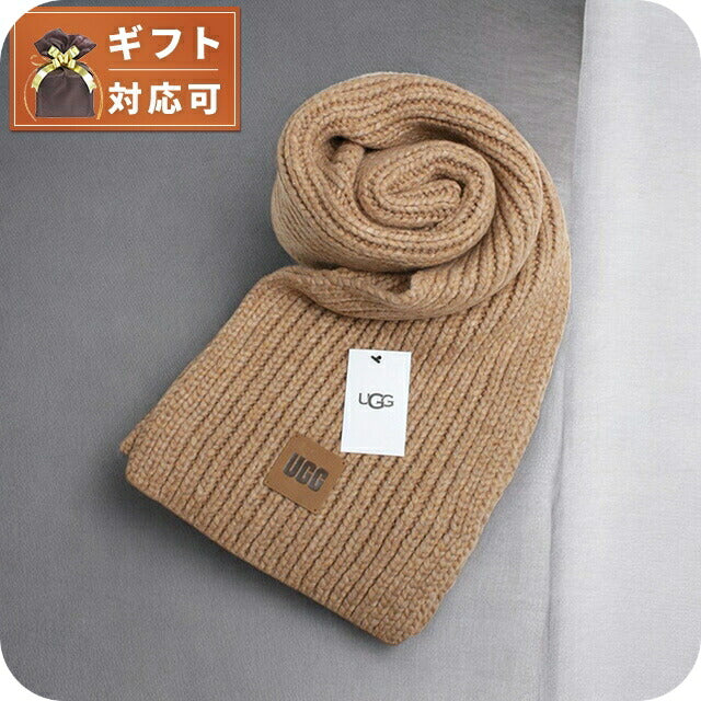 アグ UGG Chunky Rib Scarf マフラー 101106-CAM レディース メンズ キャメル マフラー WQ00054066
