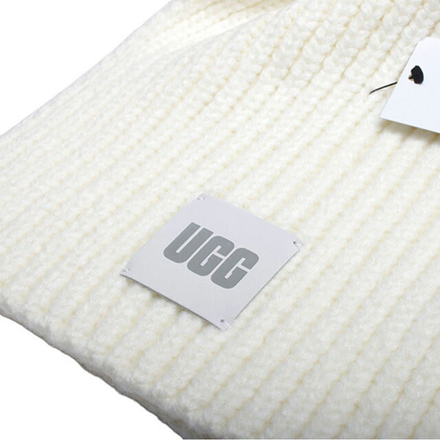 アグ UGG Chunky Rib Scarf マフラー 101106-NMB レディース メンズ ホワイト マフラー WQ00054068