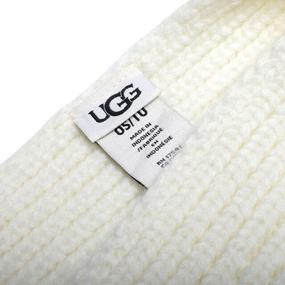 アグ UGG Chunky Rib Scarf マフラー 101106-NMB レディース メンズ ホワイト マフラー WQ00054068