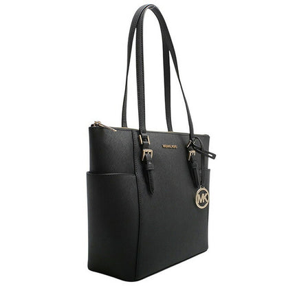 マイケルコース MICHAEL KORS CHARLOTTE LG TZ TOTE トートバッグ 35T0GCFT7L-BLACK レディース ブラック WQ00054076